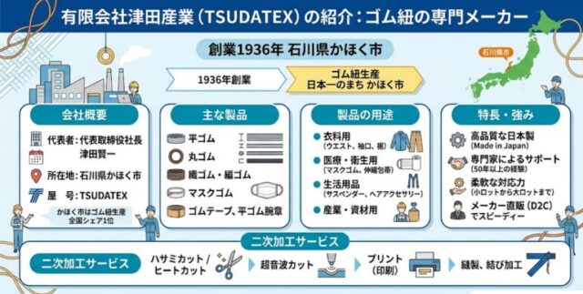 有限会社津田産業についての説明です 津田産業についての説明